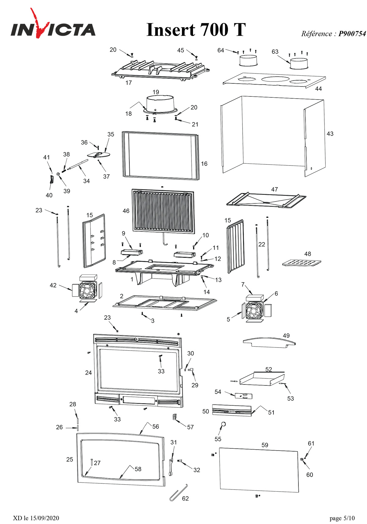 P900754 INSERT 700 T