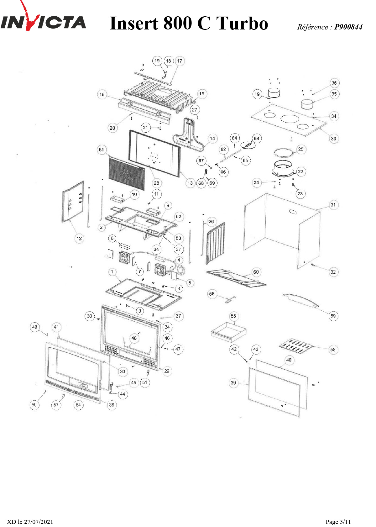 P900844 INSERT 800 C