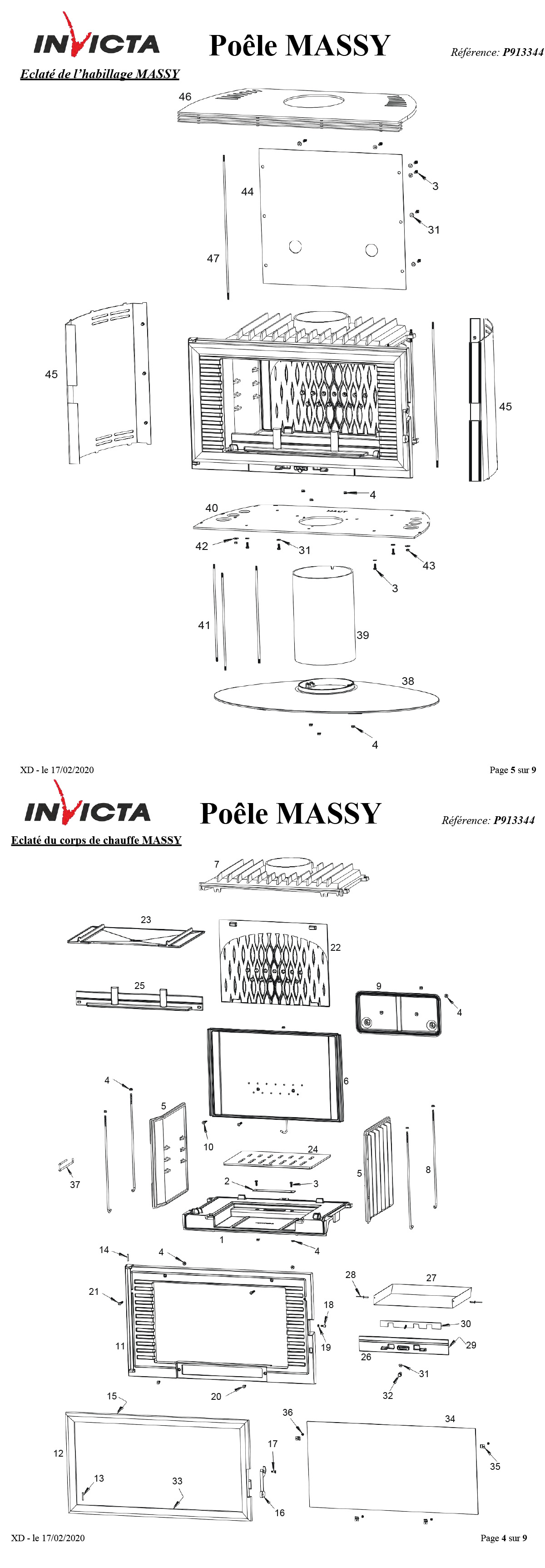 P913344 POELE MASSY